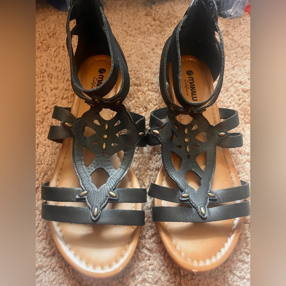 Black Sandals. Worn a couple of times.